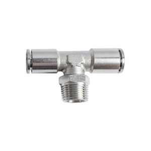 Metal Pu Fitting T-joint 10mm 3/8' M